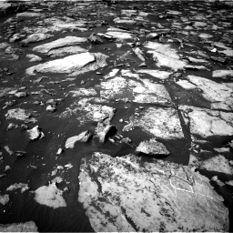Nasa's Mars rover Curiosity acquired this image using its Right Navigation Camera on Sol 1489, at drive 2034, site number 58