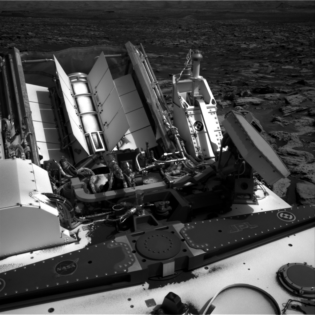 Nasa's Mars rover Curiosity acquired this image using its Right Navigation Camera on Sol 1489, at drive 2046, site number 58