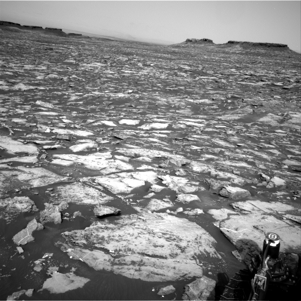 Nasa's Mars rover Curiosity acquired this image using its Right Navigation Camera on Sol 1489, at drive 2046, site number 58
