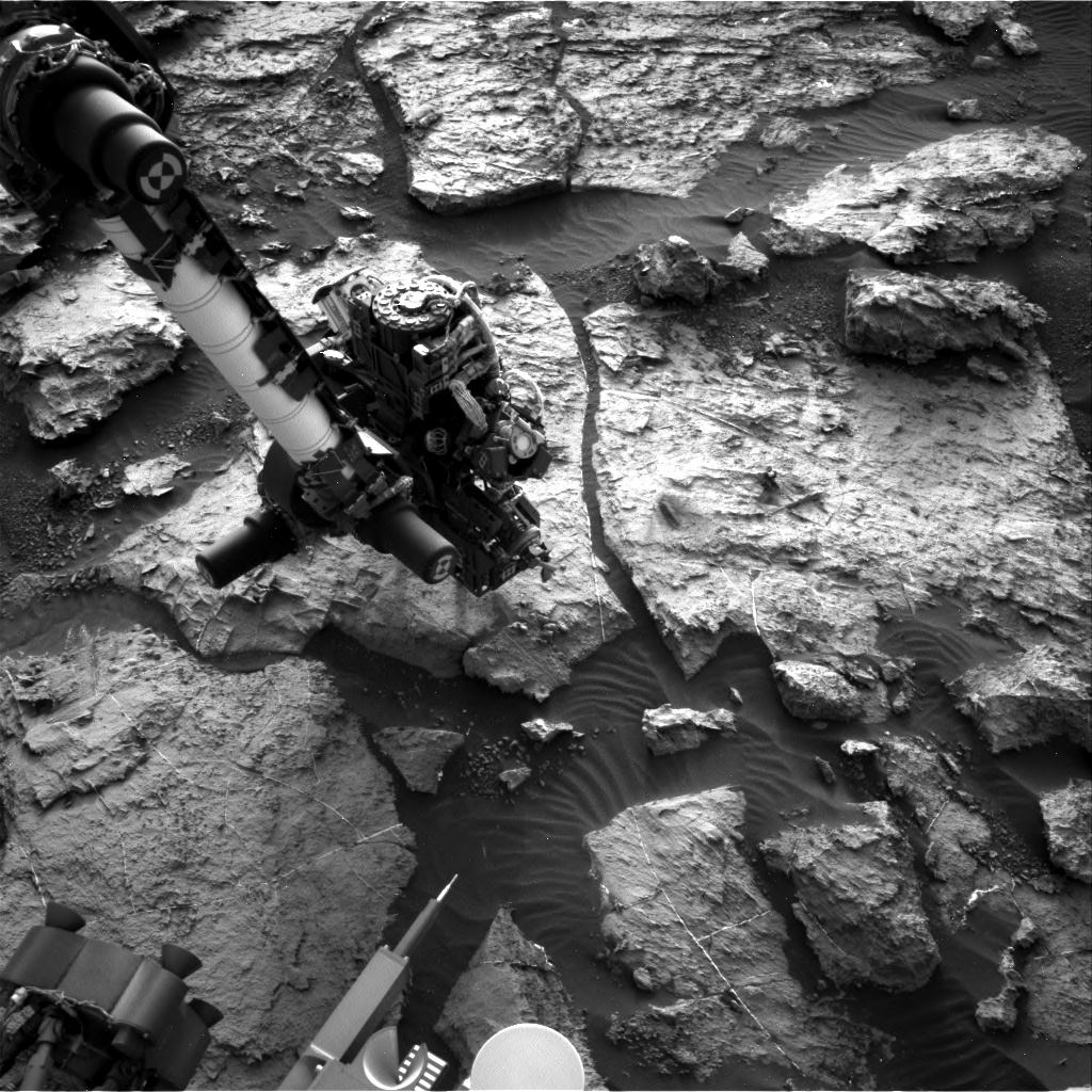 Nasa's Mars rover Curiosity acquired this image using its Right Navigation Camera on Sol 1491, at drive 2046, site number 58