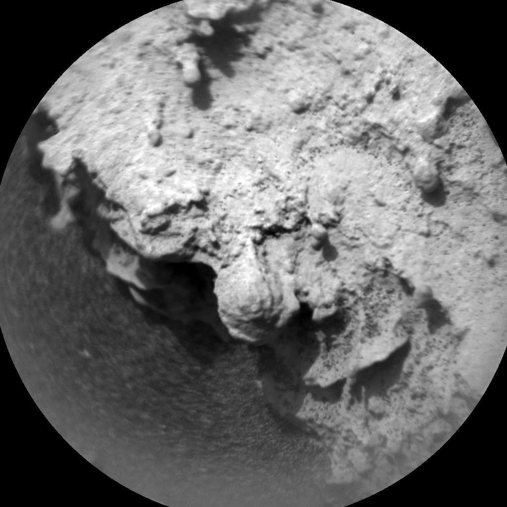 Nasa's Mars rover Curiosity acquired this image using its Chemistry & Camera (ChemCam) on Sol 1492, at drive 2046, site number 58