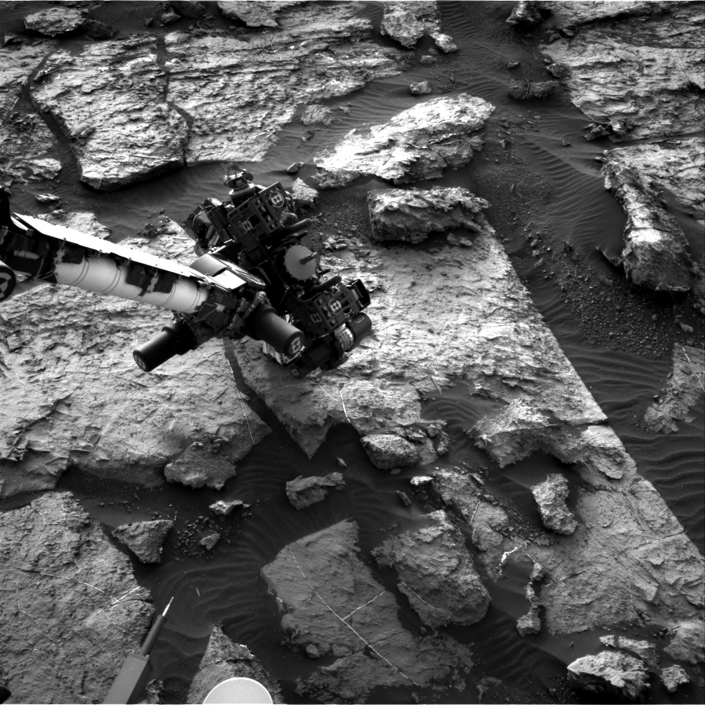 Nasa's Mars rover Curiosity acquired this image using its Right Navigation Camera on Sol 1493, at drive 2046, site number 58
