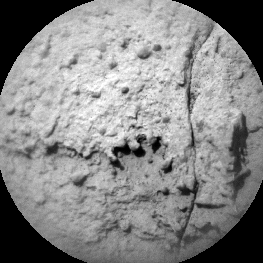 Nasa's Mars rover Curiosity acquired this image using its Chemistry & Camera (ChemCam) on Sol 1493, at drive 2046, site number 58
