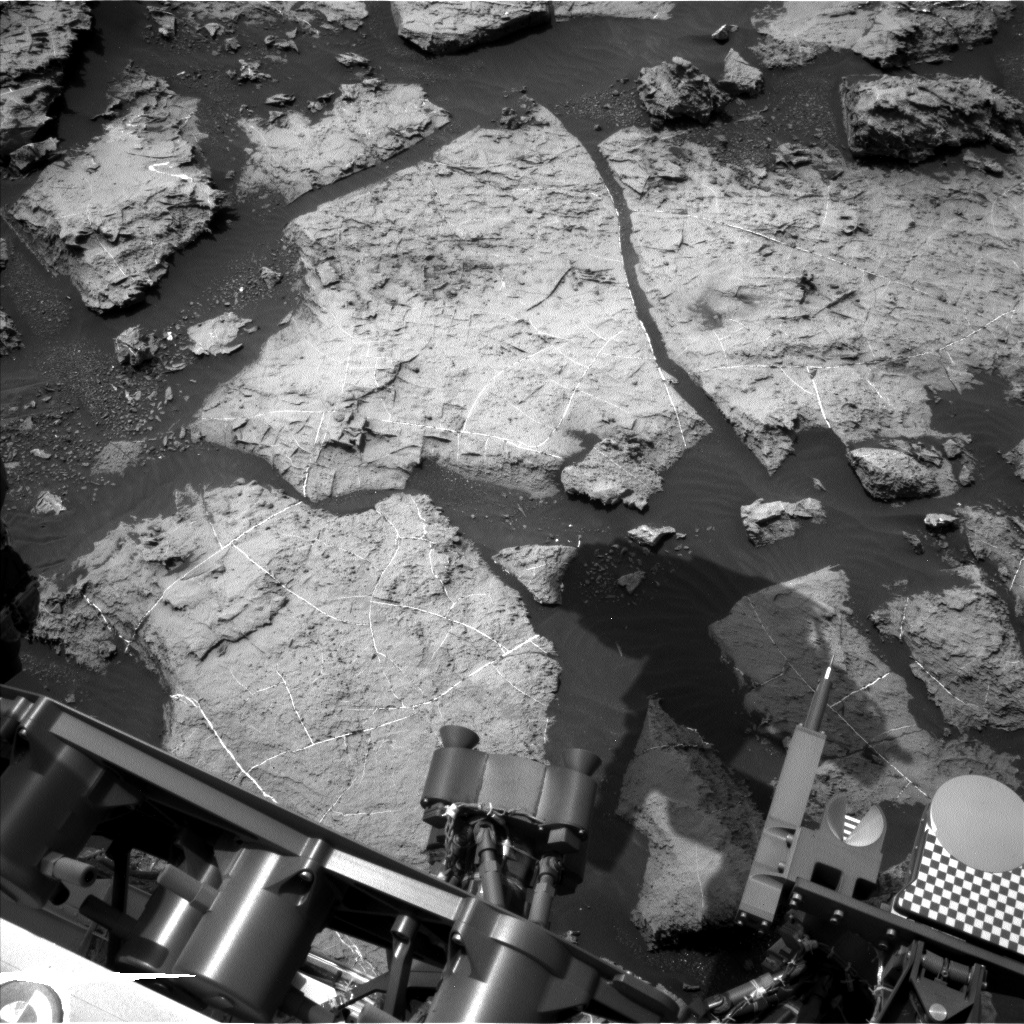 Nasa's Mars rover Curiosity acquired this image using its Left Navigation Camera on Sol 1494, at drive 2046, site number 58
