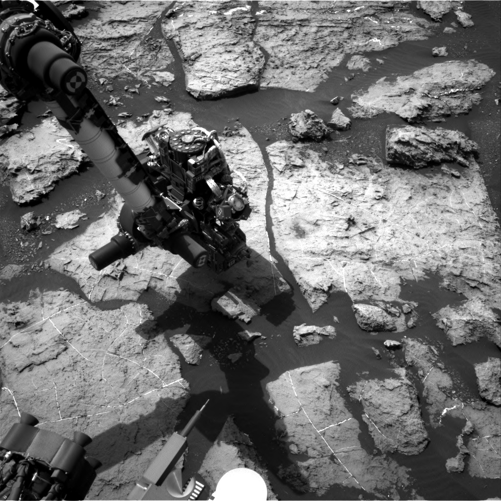 Nasa's Mars rover Curiosity acquired this image using its Right Navigation Camera on Sol 1495, at drive 2046, site number 58