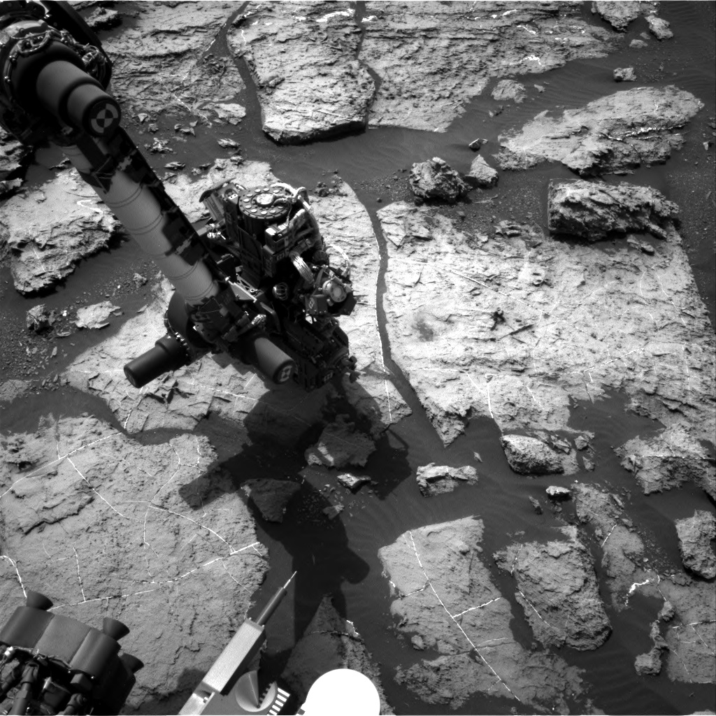 Nasa's Mars rover Curiosity acquired this image using its Right Navigation Camera on Sol 1495, at drive 2046, site number 58