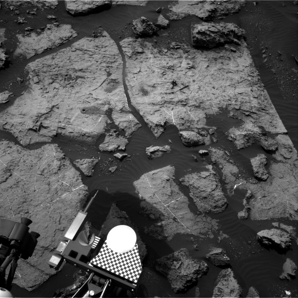 Nasa's Mars rover Curiosity acquired this image using its Right Navigation Camera on Sol 1496, at drive 2046, site number 58