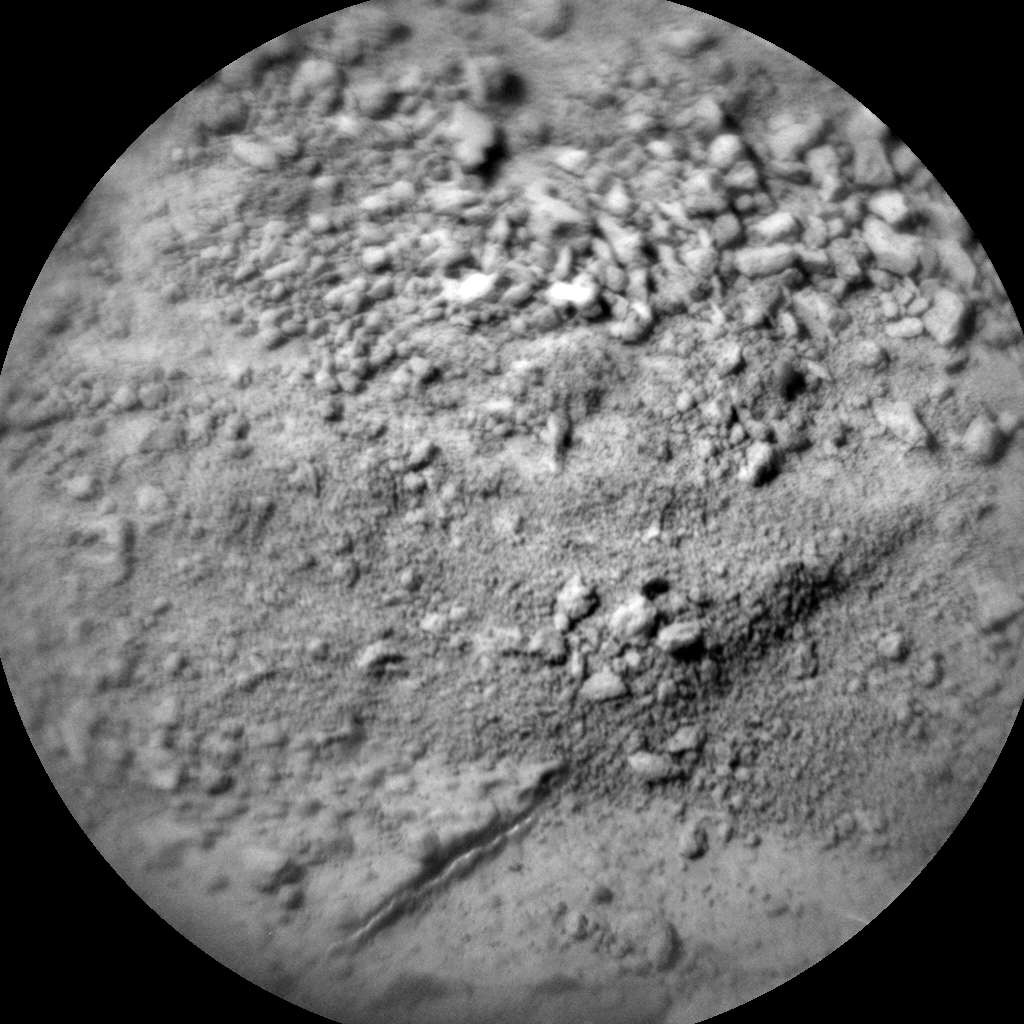 Nasa's Mars rover Curiosity acquired this image using its Chemistry & Camera (ChemCam) on Sol 1496, at drive 2046, site number 58