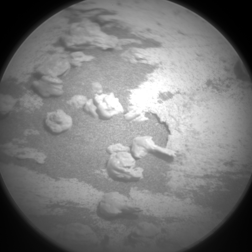 Nasa's Mars rover Curiosity acquired this image using its Chemistry & Camera (ChemCam) on Sol 1497, at drive 2046, site number 58
