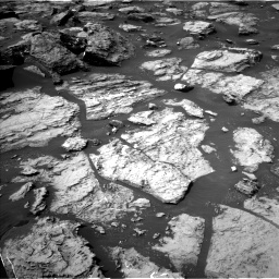 Nasa's Mars rover Curiosity acquired this image using its Left Navigation Camera on Sol 1499, at drive 2058, site number 58