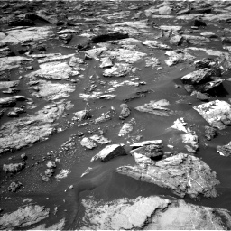 Nasa's Mars rover Curiosity acquired this image using its Left Navigation Camera on Sol 1499, at drive 2082, site number 58