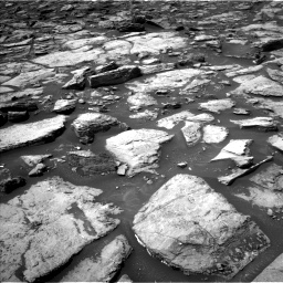 Nasa's Mars rover Curiosity acquired this image using its Left Navigation Camera on Sol 1499, at drive 2100, site number 58
