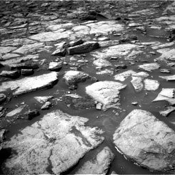 Nasa's Mars rover Curiosity acquired this image using its Left Navigation Camera on Sol 1499, at drive 2106, site number 58