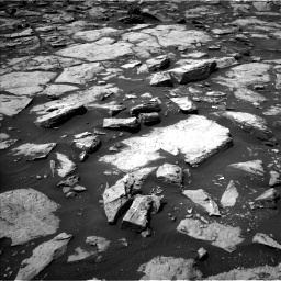 Nasa's Mars rover Curiosity acquired this image using its Left Navigation Camera on Sol 1499, at drive 2130, site number 58