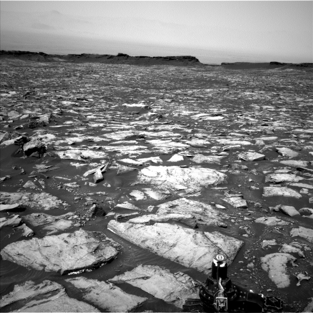 Nasa's Mars rover Curiosity acquired this image using its Left Navigation Camera on Sol 1499, at drive 2136, site number 58