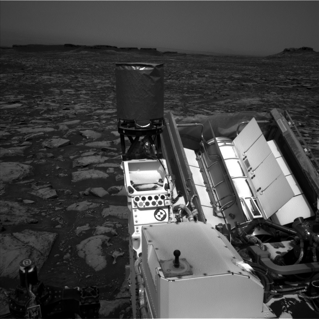 Nasa's Mars rover Curiosity acquired this image using its Left Navigation Camera on Sol 1499, at drive 2136, site number 58