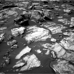 Nasa's Mars rover Curiosity acquired this image using its Right Navigation Camera on Sol 1499, at drive 2070, site number 58