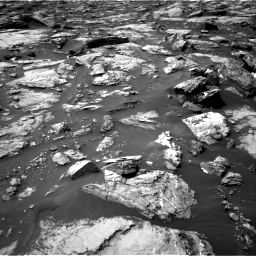 Nasa's Mars rover Curiosity acquired this image using its Right Navigation Camera on Sol 1499, at drive 2082, site number 58