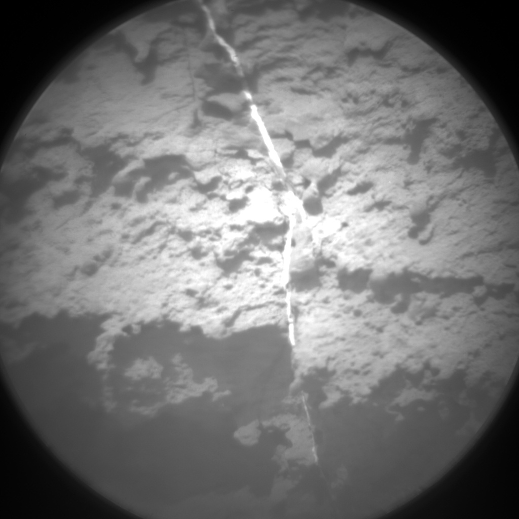 Nasa's Mars rover Curiosity acquired this image using its Chemistry & Camera (ChemCam) on Sol 1500, at drive 2136, site number 58