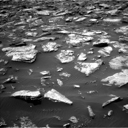 Nasa's Mars rover Curiosity acquired this image using its Left Navigation Camera on Sol 1500, at drive 2172, site number 58