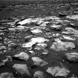 Nasa's Mars rover Curiosity acquired this image using its Left Navigation Camera on Sol 1500, at drive 2214, site number 58