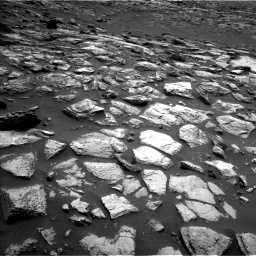 Nasa's Mars rover Curiosity acquired this image using its Left Navigation Camera on Sol 1500, at drive 2238, site number 58