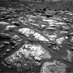 Nasa's Mars rover Curiosity acquired this image using its Left Navigation Camera on Sol 1500, at drive 2268, site number 58