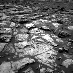 Nasa's Mars rover Curiosity acquired this image using its Left Navigation Camera on Sol 1500, at drive 2286, site number 58