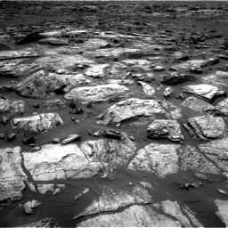 Nasa's Mars rover Curiosity acquired this image using its Left Navigation Camera on Sol 1500, at drive 2298, site number 58