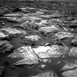 Nasa's Mars rover Curiosity acquired this image using its Left Navigation Camera on Sol 1500, at drive 2304, site number 58