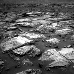 Nasa's Mars rover Curiosity acquired this image using its Left Navigation Camera on Sol 1500, at drive 2310, site number 58