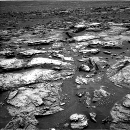 Nasa's Mars rover Curiosity acquired this image using its Left Navigation Camera on Sol 1500, at drive 2328, site number 58