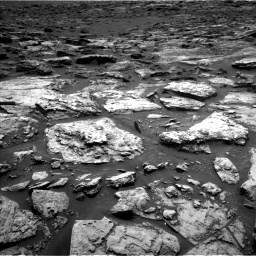 Nasa's Mars rover Curiosity acquired this image using its Left Navigation Camera on Sol 1500, at drive 2358, site number 58