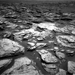 Nasa's Mars rover Curiosity acquired this image using its Left Navigation Camera on Sol 1500, at drive 2370, site number 58