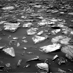 Nasa's Mars rover Curiosity acquired this image using its Right Navigation Camera on Sol 1500, at drive 2166, site number 58