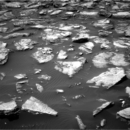 Nasa's Mars rover Curiosity acquired this image using its Right Navigation Camera on Sol 1500, at drive 2184, site number 58
