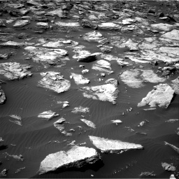 Nasa's Mars rover Curiosity acquired this image using its Right Navigation Camera on Sol 1500, at drive 2196, site number 58