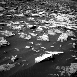 Nasa's Mars rover Curiosity acquired this image using its Right Navigation Camera on Sol 1500, at drive 2208, site number 58