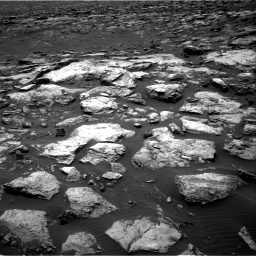 Nasa's Mars rover Curiosity acquired this image using its Right Navigation Camera on Sol 1500, at drive 2214, site number 58