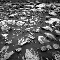 Nasa's Mars rover Curiosity acquired this image using its Right Navigation Camera on Sol 1500, at drive 2226, site number 58