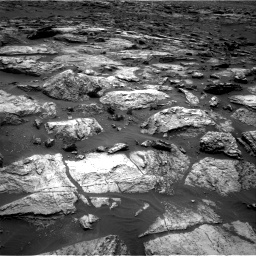 Nasa's Mars rover Curiosity acquired this image using its Right Navigation Camera on Sol 1500, at drive 2304, site number 58