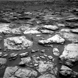 Nasa's Mars rover Curiosity acquired this image using its Right Navigation Camera on Sol 1500, at drive 2358, site number 58
