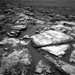 Nasa's Mars rover Curiosity acquired this image using its Left Navigation Camera on Sol 1501, at drive 2412, site number 58