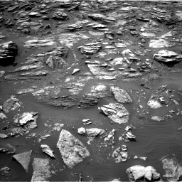 Nasa's Mars rover Curiosity acquired this image using its Left Navigation Camera on Sol 1501, at drive 2478, site number 58
