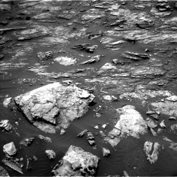 Nasa's Mars rover Curiosity acquired this image using its Left Navigation Camera on Sol 1501, at drive 2514, site number 58