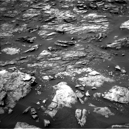 Nasa's Mars rover Curiosity acquired this image using its Left Navigation Camera on Sol 1501, at drive 2526, site number 58
