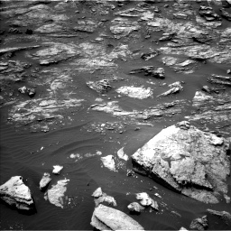 Nasa's Mars rover Curiosity acquired this image using its Left Navigation Camera on Sol 1501, at drive 2538, site number 58