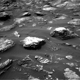 Nasa's Mars rover Curiosity acquired this image using its Left Navigation Camera on Sol 1501, at drive 2574, site number 58