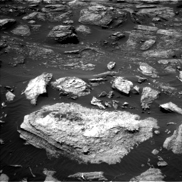 Nasa's Mars rover Curiosity acquired this image using its Left Navigation Camera on Sol 1501, at drive 2622, site number 58