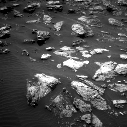 Nasa's Mars rover Curiosity acquired this image using its Left Navigation Camera on Sol 1501, at drive 2658, site number 58
